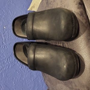 Dansko Leather XP Clogs